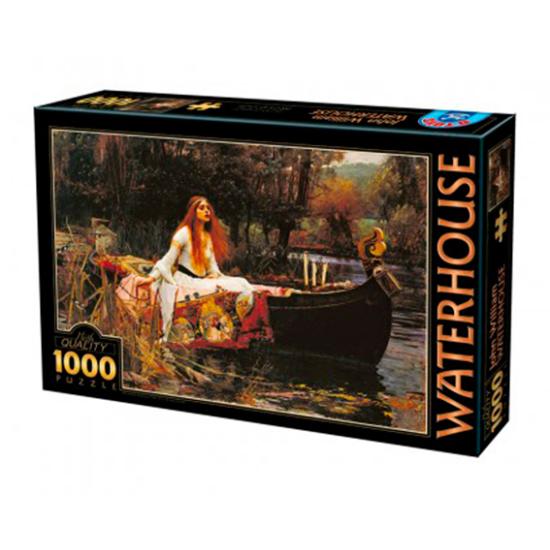D-Toys Die Dame von Shalott Puzzle 1000 Teile