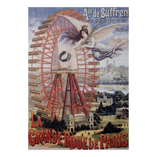 D-Toys Puzzle Das Grand Roue von Paris 1000 Teile