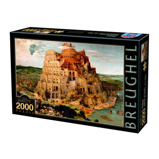 D-Toys Puzzle Der Turmbau zu Babel 2000 Teile