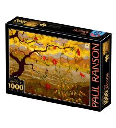 D-Toys Puzzle Apfelbaum mit roten Früchten 1000 Teile