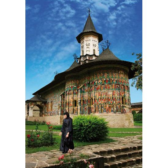 D-Toys Puzzle Kloster Sucevita, Rumänien 1000 Teile