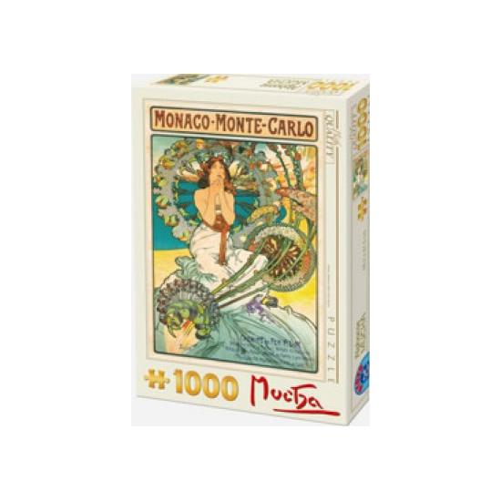 D-Toys Montecarlo, Monaco 1000-teiliges Puzzle