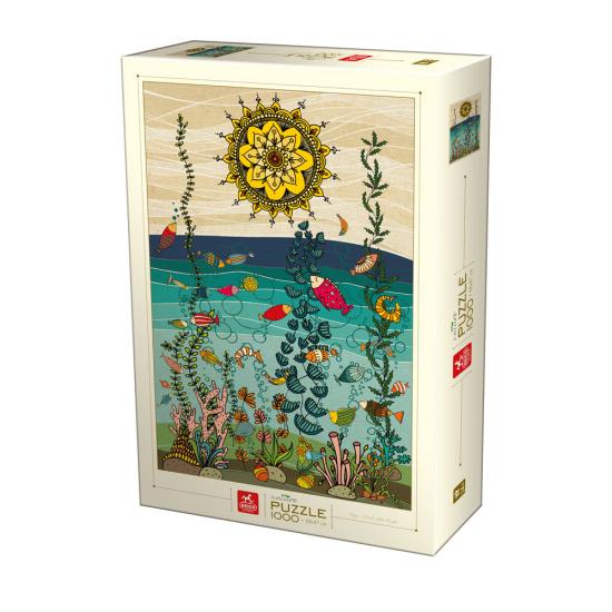 Deico Puzzle Natur im Meer mit 1000 Teilen