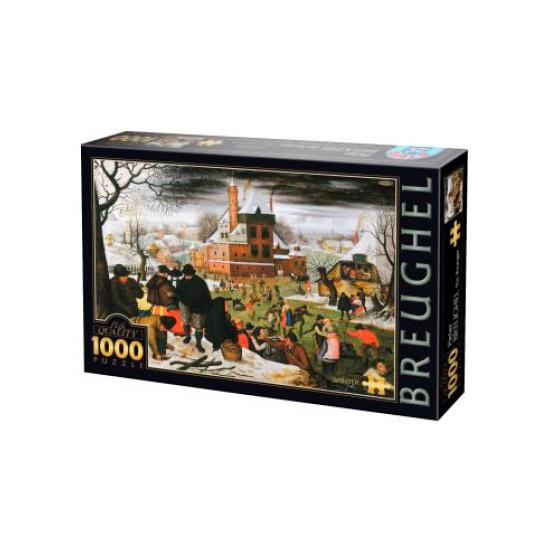D-Toys Winterpuzzle 1000 Teile