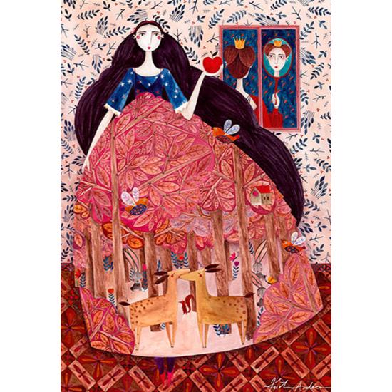 D-Toys Schneewittchen 1000-teiliges Puzzle