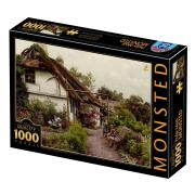 D-Toys Kinder im Blumengarten Puzzle 1000 Teile