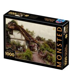 D-Toys Kinder im Blumengarten Puzzle 1000 Teile