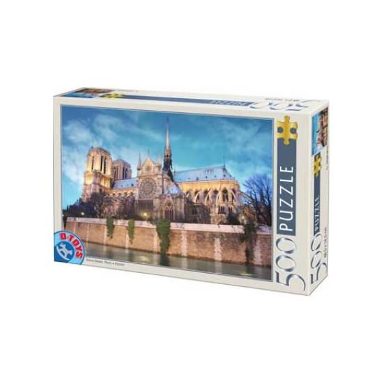 D-Toys Notre Dame, Paris 500-teiliges Puzzle