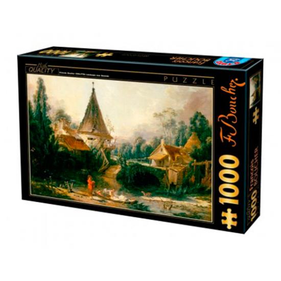 D-Toys Landschaft in der Nähe von Beauvais Puzzle 1000 Teile