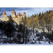 D-Toys Puzzle Landschaft des Schlosses Bran, Rumänien, 500 Teile