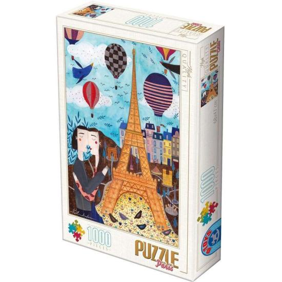 D-Toys Paris 1000-teiliges Puzzle