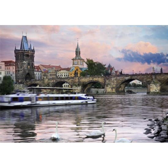D-Toys Bootsfahrt durch Prag, Tschechische Republik Puzzle mit 1