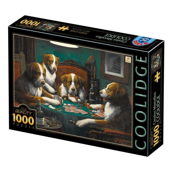 D-Toys Puzzle Hunde spielen Poker 1000 Teile D-Toys Puzzle Hunde spielen Poker 1000 Teile