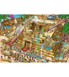 D-Toys Ägyptische Pyramide Puzzle 1000 Teile