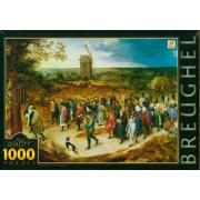 D-Toys Puzzle Hochzeitszug 1000 Teile