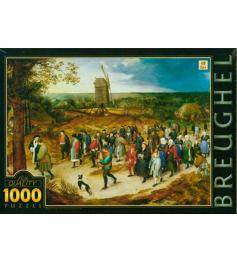 D-Toys Puzzle Hochzeitszug 1000 Teile