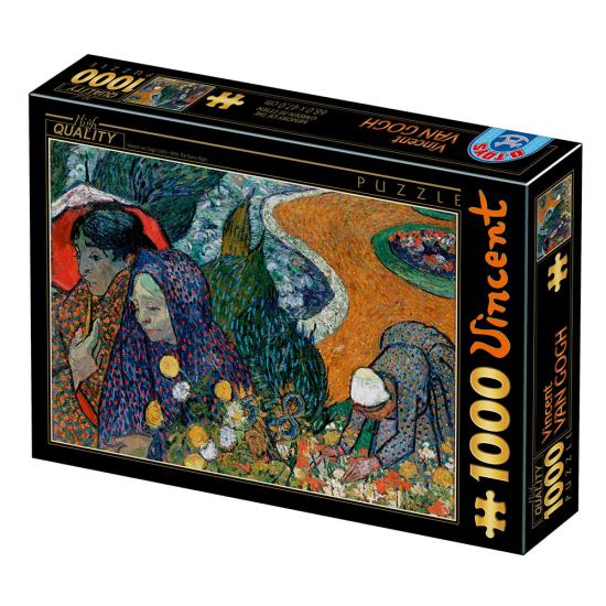 D-Toys Puzzle Souvenir von Ettens Garten 1000 Teile