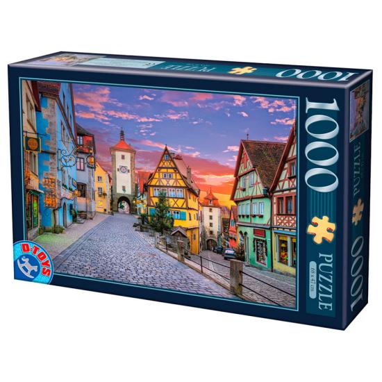 Puzzle D-Toys Rotenburg, Deutschland 1000 Teile