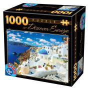 D-Toys Santorini, Griechenland 1000-teiliges Puzzle