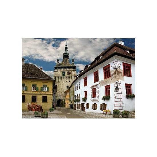 Puzzle D-Toys Schasburg, Sighisoara. Rumänien von 1000 Stück