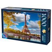 D-Toys Eiffelturm, Paris 1000-teiliges Puzzle