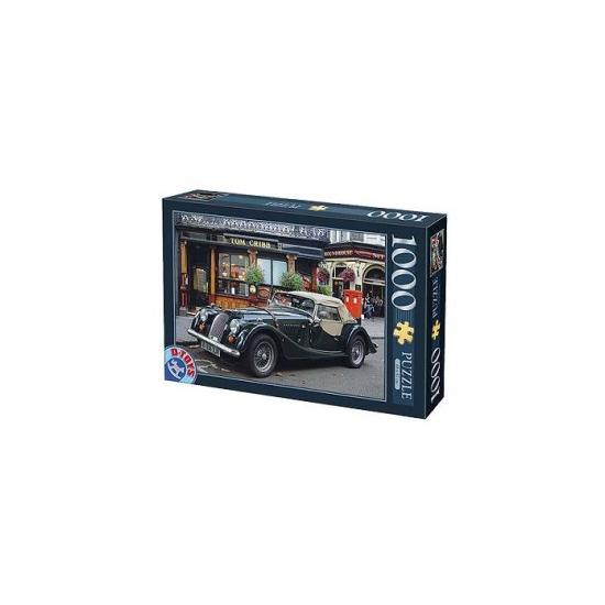 D-Toys Puzzle „Ein Oldtimer auf den Straßen von London“ mit 1000