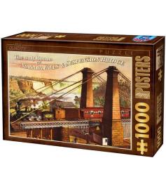 D-Toys Einzigartiges Puzzle Road to Niagara Falls of 1000