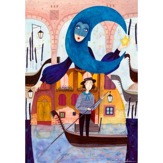 D-Toys Venedig 1000-teiliges Puzzle