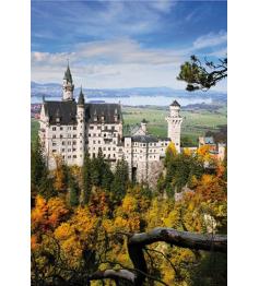 D-Toys View of the Mad King's Castle Puzzle mit 1000 Teilen