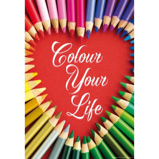 Educa „Gib Farbe in dein Leben“-Puzzle, 500 Teile