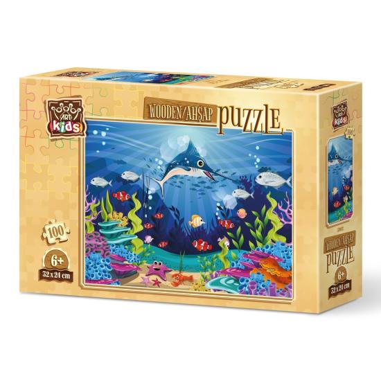 Holzpuzzle Art Puzzle Ocean Traffic 100 Teile