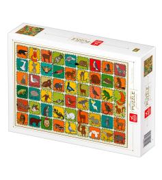 Deico Collage Puzzle Waldtiere 1000 Teile
