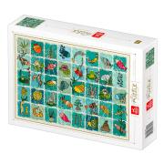Deico Collage Aquatic World Puzzle 1000 Teile