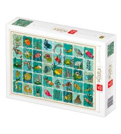 Deico Collage Aquatic World Puzzle 1000 Teile