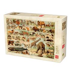 Deico Enzyklopädie der Wildtiere Puzzle 1000 Teile