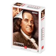Deico Porträt von Benjamin Franklin Puzzle 1000 Teile