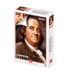 Deico Porträt von Benjamin Franklin Puzzle 1000 Teile