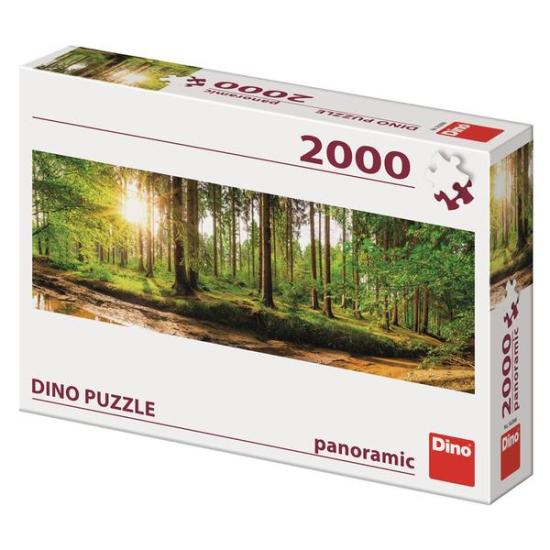 Dino-Puzzle Dawn in the Forest 2000 Teile