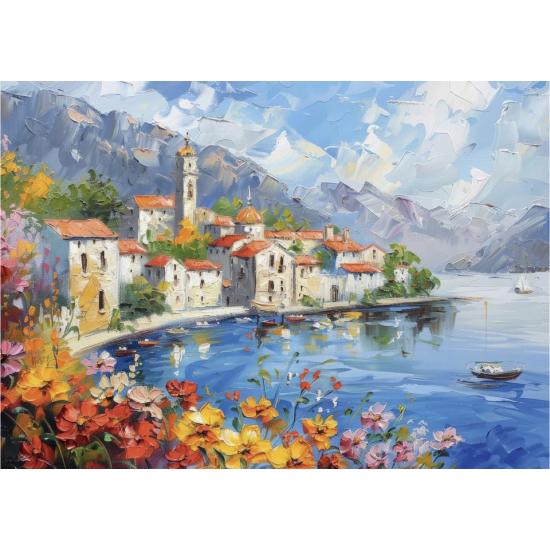 Puzzle Dino Painted Bay mit XXL 500 Teilen