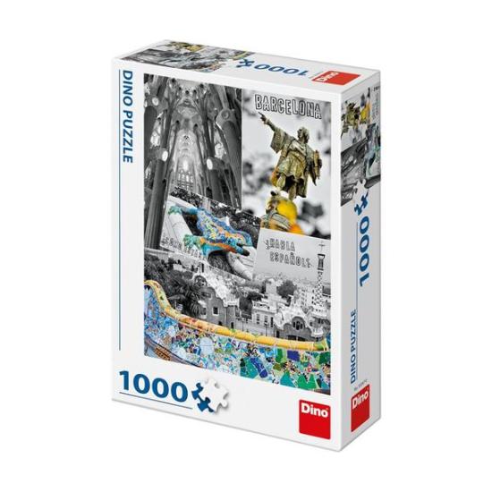 Dino-Puzzle Barcelona, Spanien 1000 Teile Dino-Puzzle Barcelona, Spanien 1000 Teile