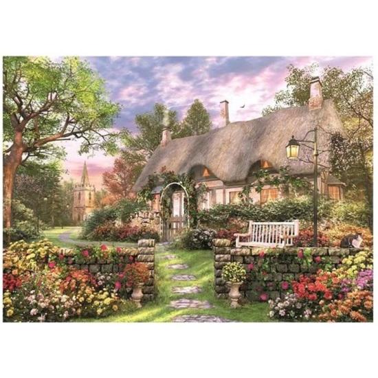 Dino Romantisches Hüttenpuzzle 3000 Teile