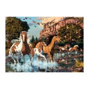 Dino-Pferde-Puzzle mit 1000 Teilen