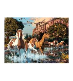 Dino-Pferde-Puzzle mit 1000 Teilen