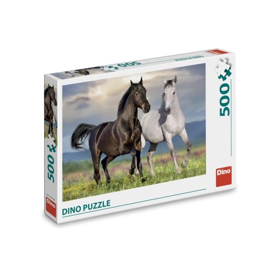 Puzzle Dino Pferde In Love 500 Teile