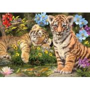 Dino Tiger Cubs Puzzle 1000 Teile