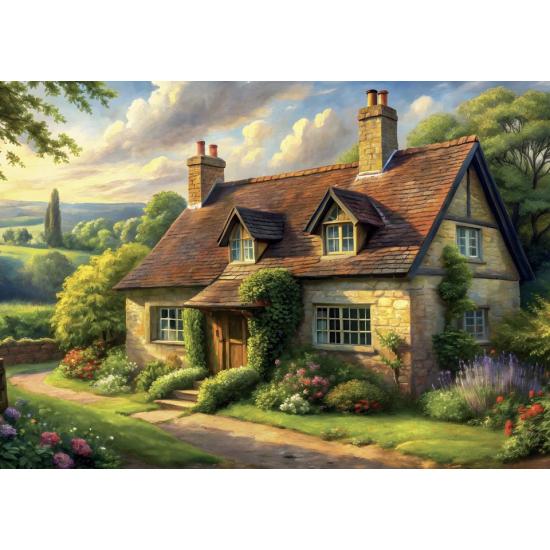 Puzzle Dino Englische Landschaft mit 1000 Teilen