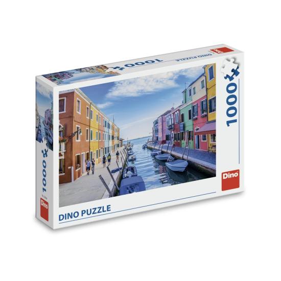Puzzle Dino Kanal In Venedig mit 1000 Teilen