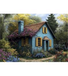 Puzzle Dino Blue House 500 Teile