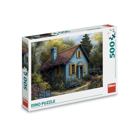 Puzzle Dino Blue House 500 Teile