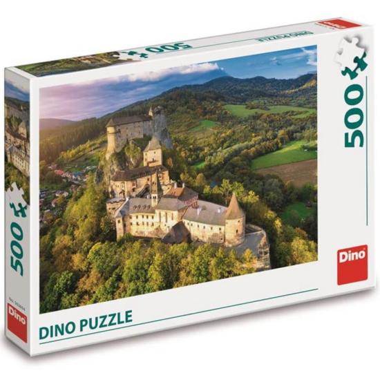Dino-Schloss Orava, Slowakei 500-teiliges Puzzle Dino-Schloss Orava, Slowakei 500-teiliges Puzzle